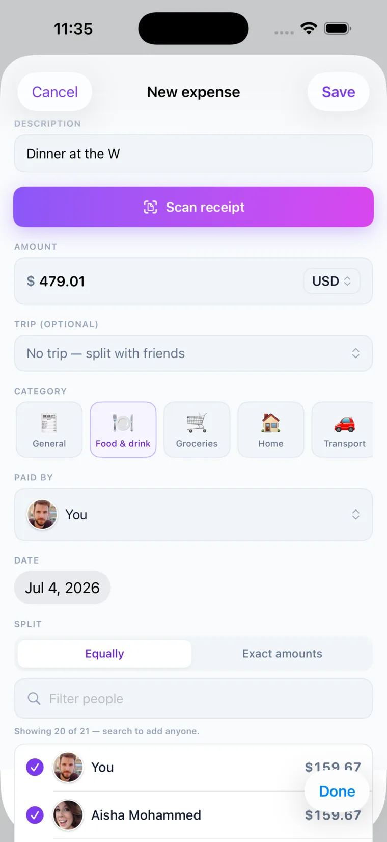 How to Split Moving Costs with Roommates in Call It Even